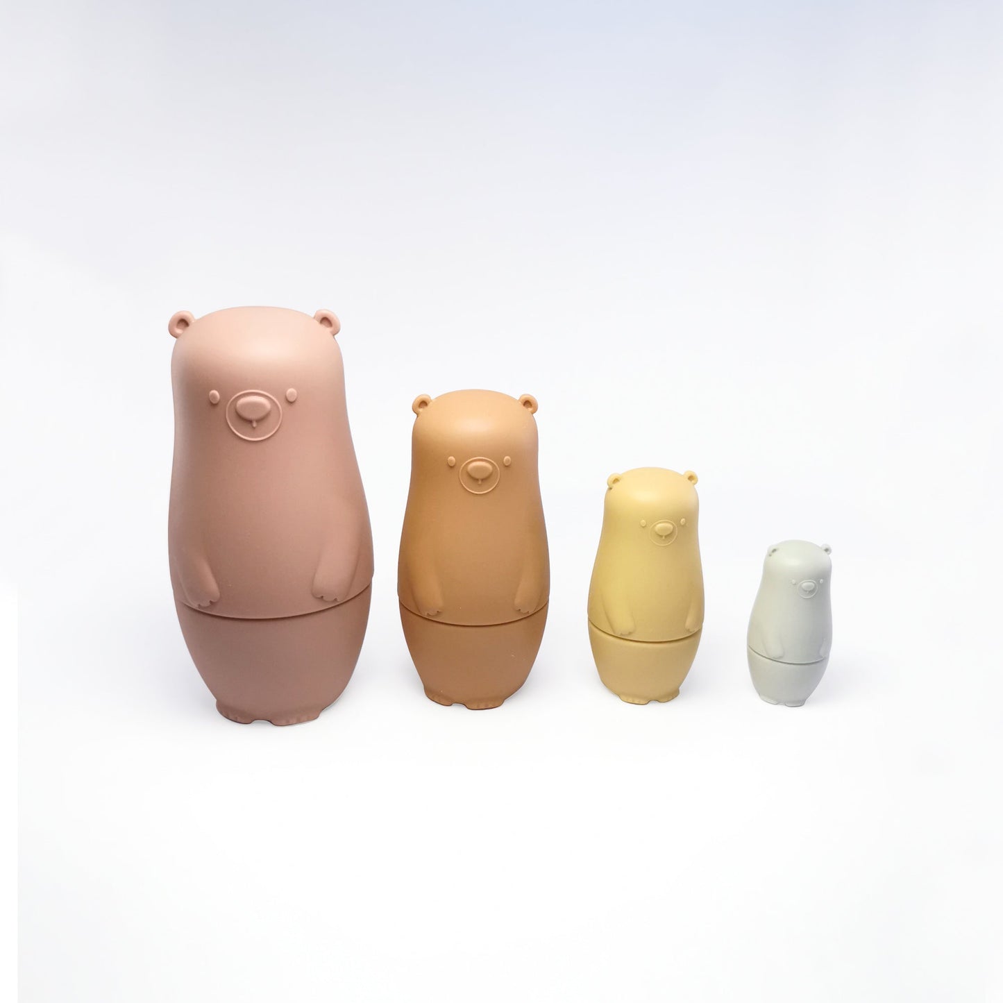 Silicone Bears Nesting Dolls