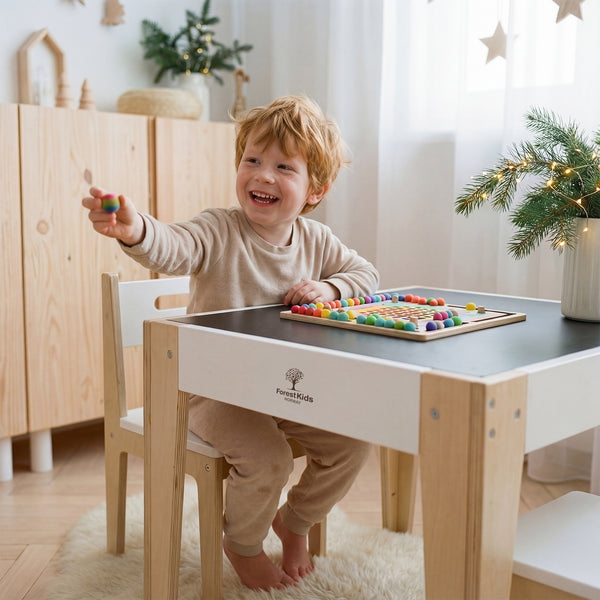 FRODE 5-in-1 Premium Wooden Set for Learning and Play