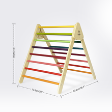 Last inn bildet i Gallery Viewer, &quot;TOR Kids Wooden Foldable Triangle photo with mesurements&quot;
