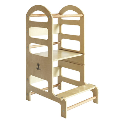 EIR Premium Wooden Learning Tower for Kids / Helper in the Kitchen for Babies and Toddlers