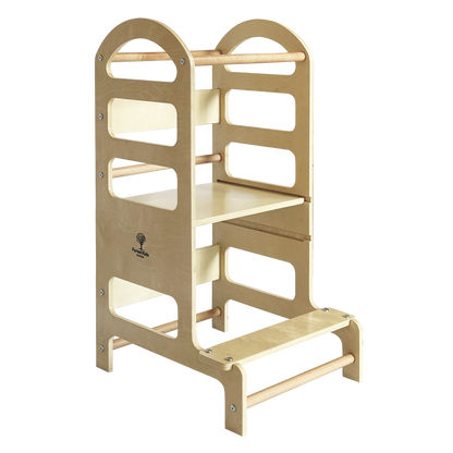 EIR Premium Wooden Learning Tower for Kids / Helper in the Kitchen for Babies and Toddlers