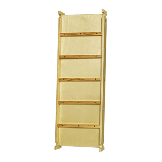 2 in 1 OLAV Wooden Climbing Ladder and Slide for Montessori Climbing Frames