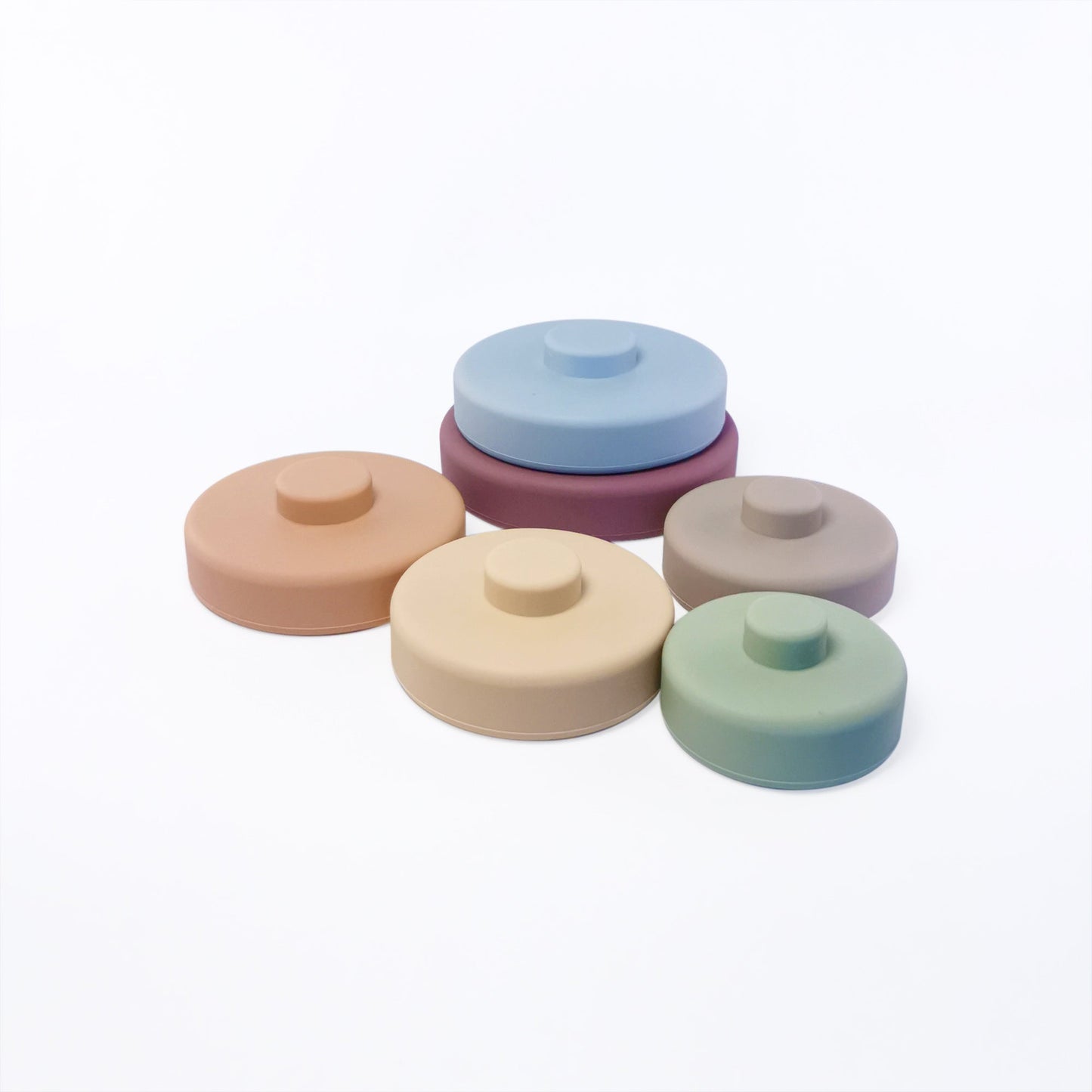 Montessori Silicone Stacking Tower