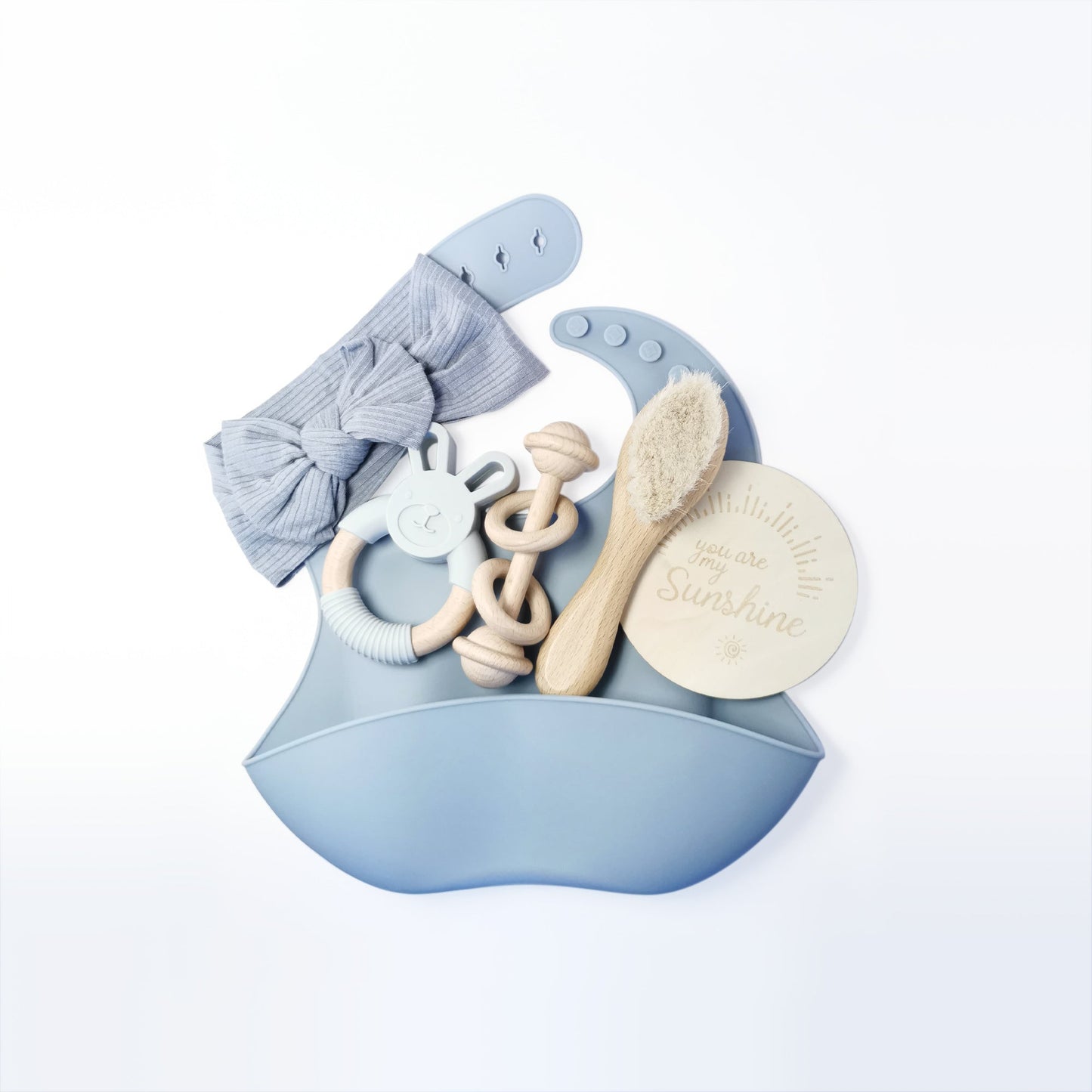 Baby Shower gift Box for New Born Girls & Boys 6 item bundle care package