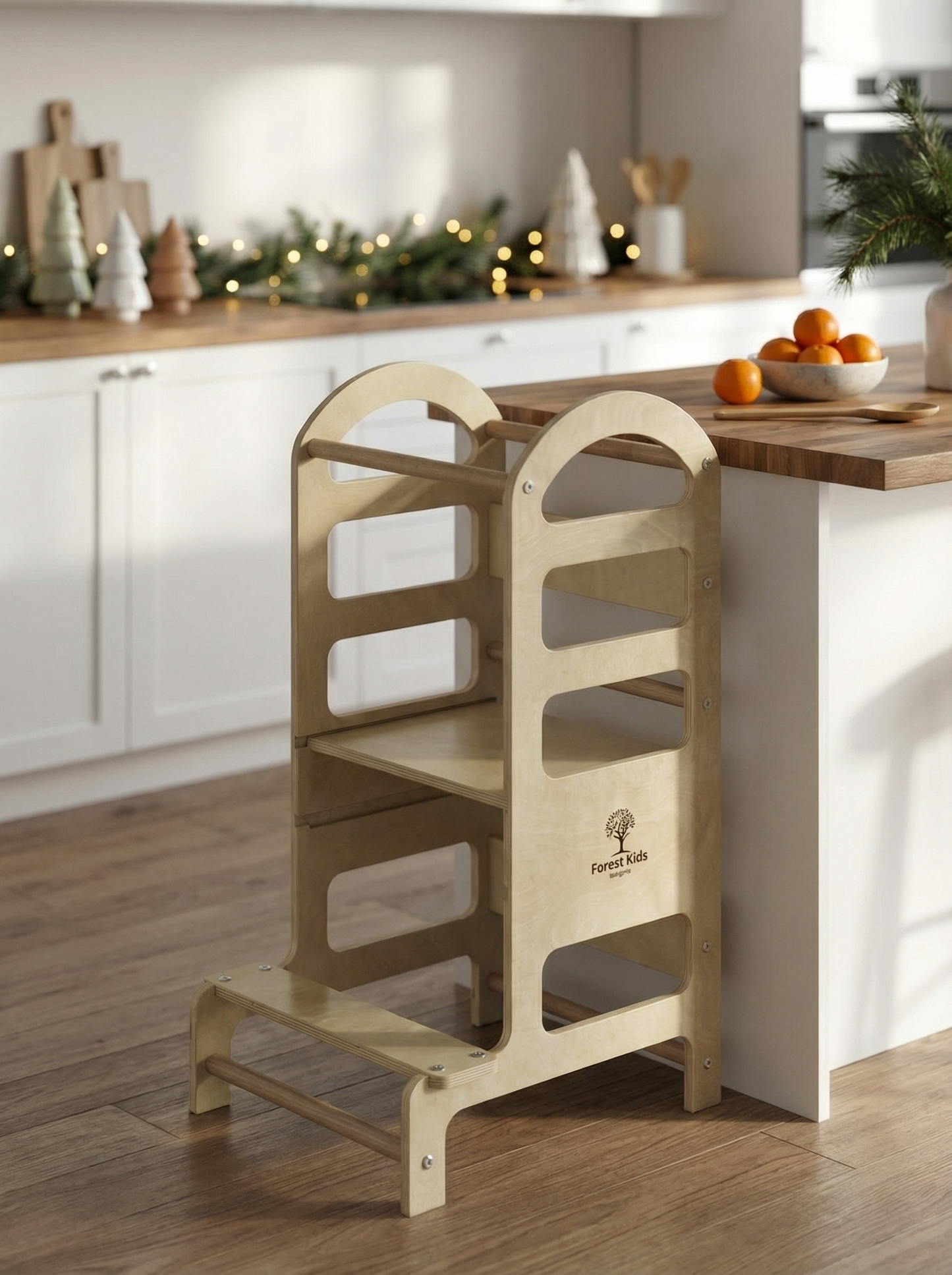 EIR Premium Wooden Learning Tower for Kids / Helper in the Kitchen for Babies and Toddlers