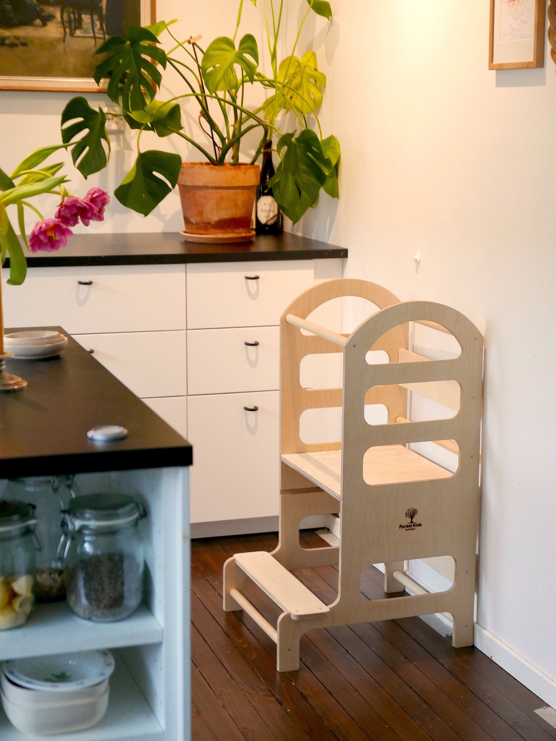 Toddler Tower Standing Stool | Learning Tower Step Stool Kids | Toddler Chair | Montessori Learning - Toddler Gift