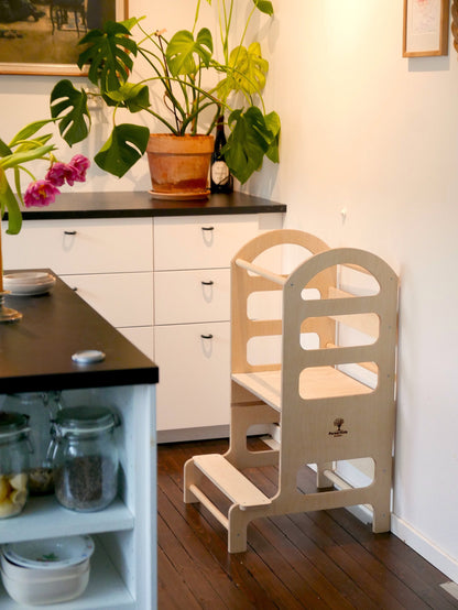 Toddler Tower Standing Stool | Learning Tower Step Stool Kids | Toddler Chair | Montessori Learning - Toddler Gift