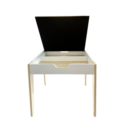 FRODE 5-in-1 Premium Wooden Table Children Set for Learning and Play