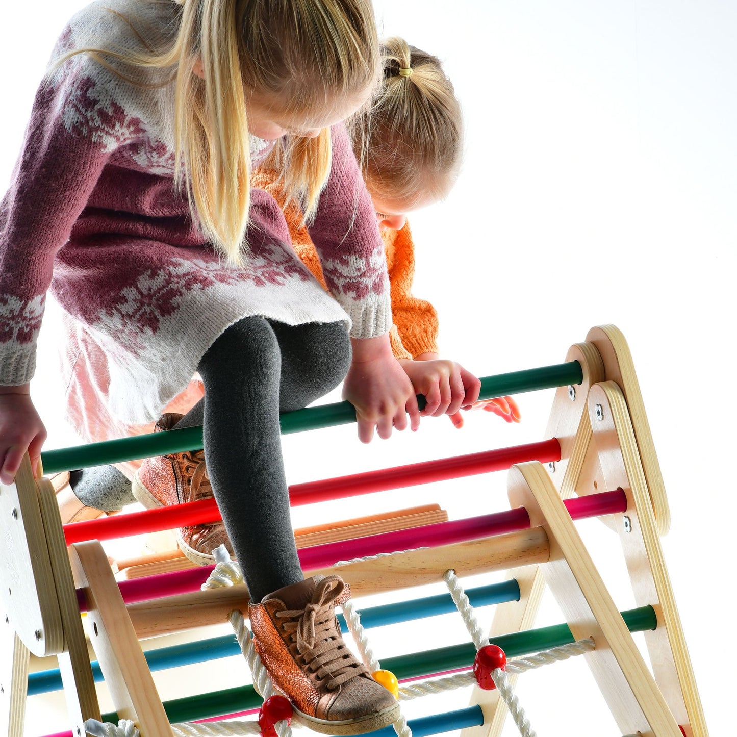 TOR Wooden Climbing Triangle inspired by E. Pikler